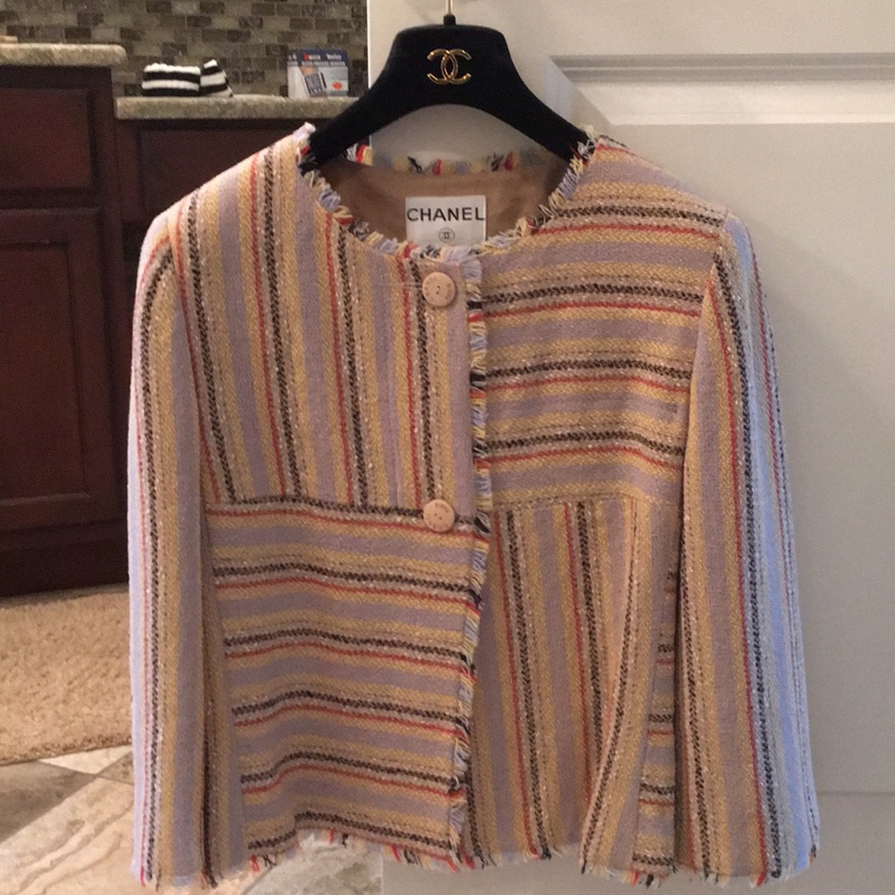 Chanel 2 piece jacket and skirt